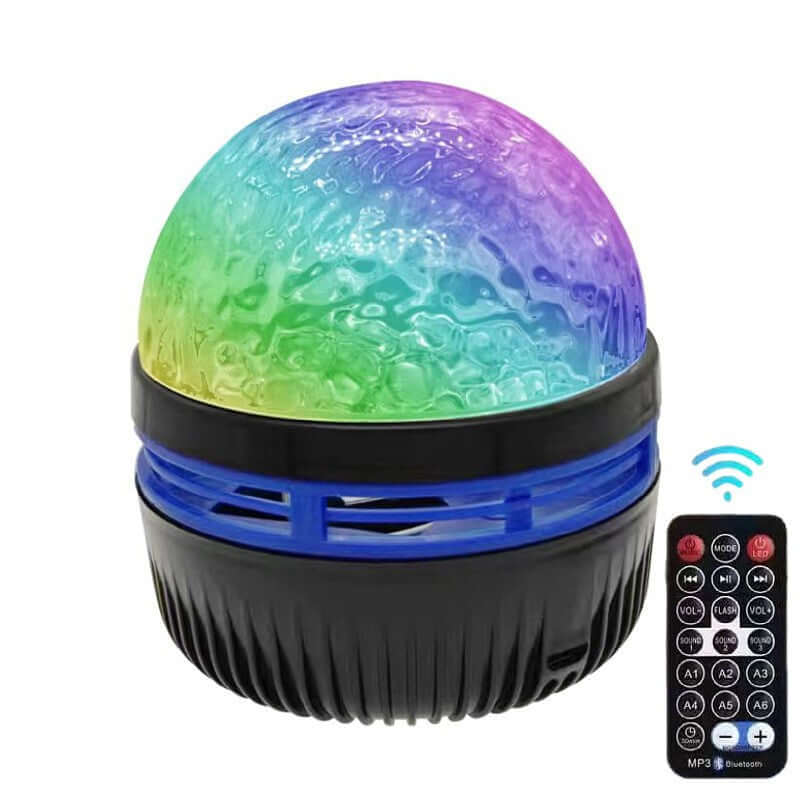 LED Projection Lamp with colorful dome design and remote control for enhanced visual effects