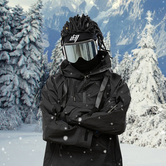 Anti-Fog: Double-laye Ski Goggles