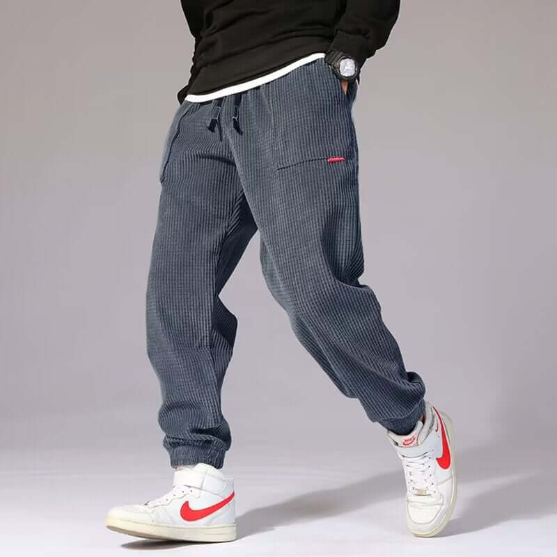Mens Casual Pants featuring relaxed fit and soft fabric, perfect for everyday style and comfort.
