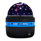 LED Projection Lamp illuminating a starry night sky, featuring a unique dome design and vibrant colors.