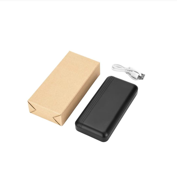 Smart Heating Vest battery pack and packaging with charging cable for portable warmth.
