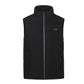 Smart Heating Vest in sleek black design, perfect for keeping warm in cold environments.