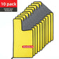 10 pack of Microfiber Car Wash Towels, double layer thickening, measuring 30x60cm, ideal for spotless cleaning.