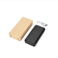 Smart Heating Vest battery pack and charger in a brown box, providing portable power for heating needs.